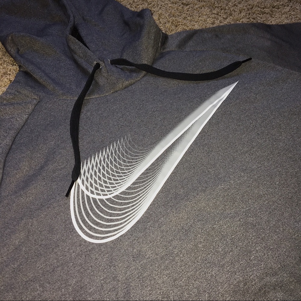 Grey Nike hoodie